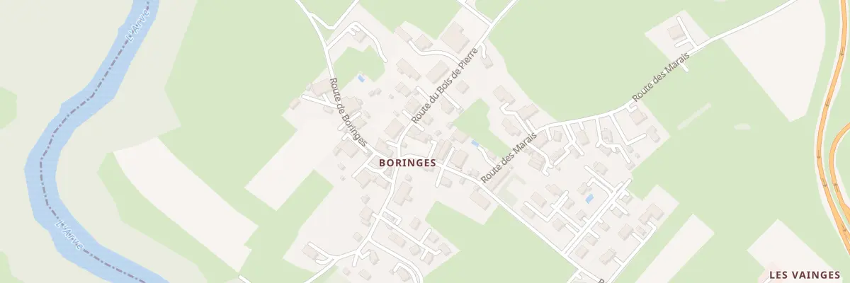 Plan du 25 Rte des Vainges à Nangy