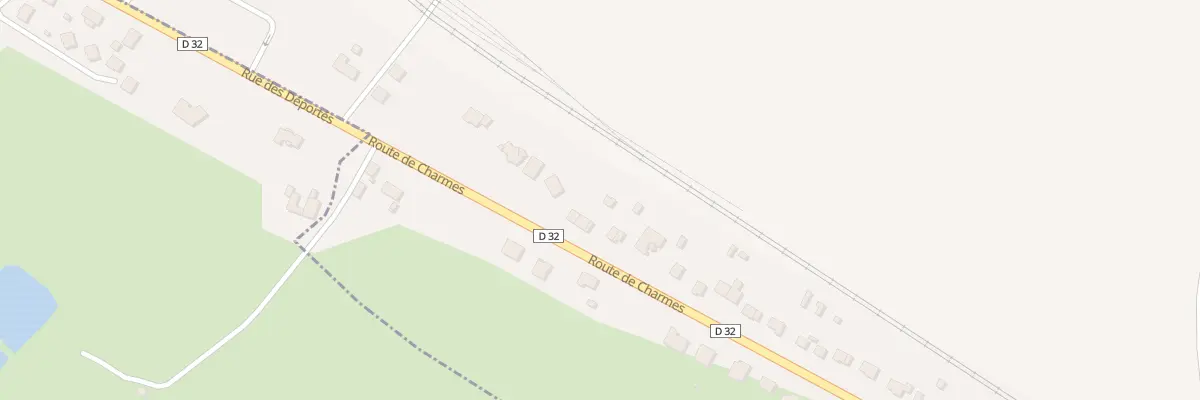 Plan du 47 Rte de Charmes à Essegney