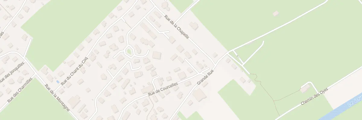 Plan du 17B Rue de Courcelles à Dommartin