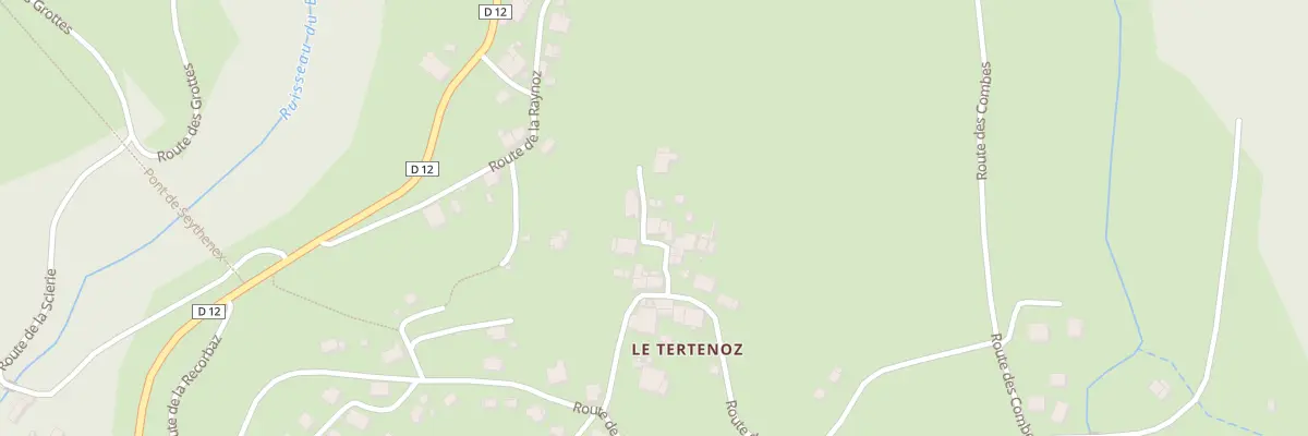 Plan du 49 Rte de Plan Tertene à Faverges-Seythenex