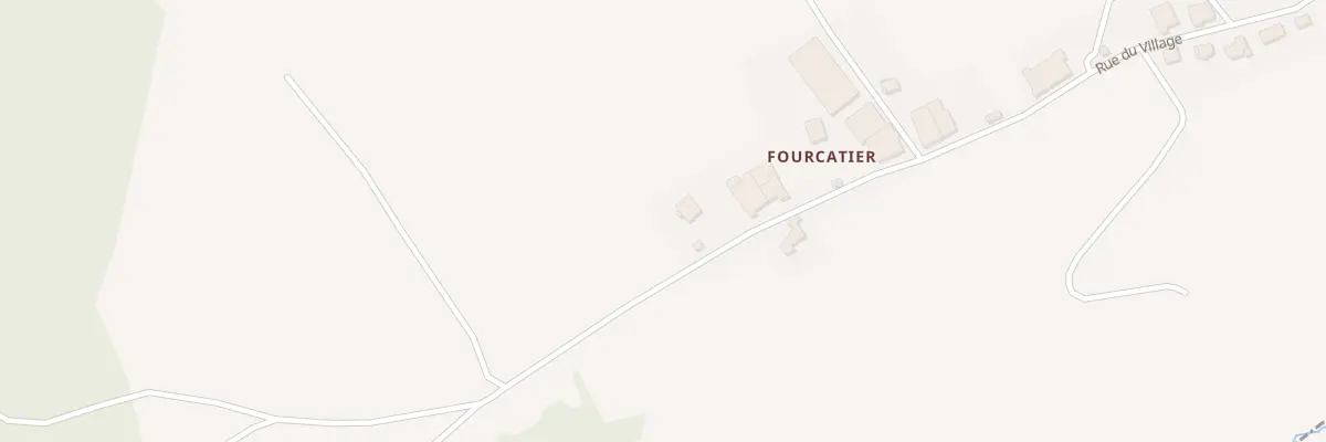 Plan du 1 Village de Fourcatier à Fourcatier-et-Maison-Neuve