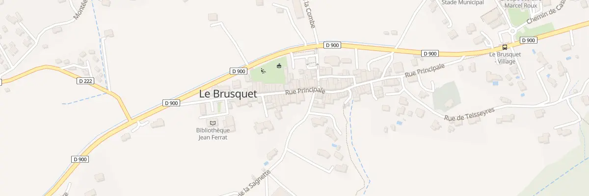 Plan du 293 Rue Principale au Brusquet