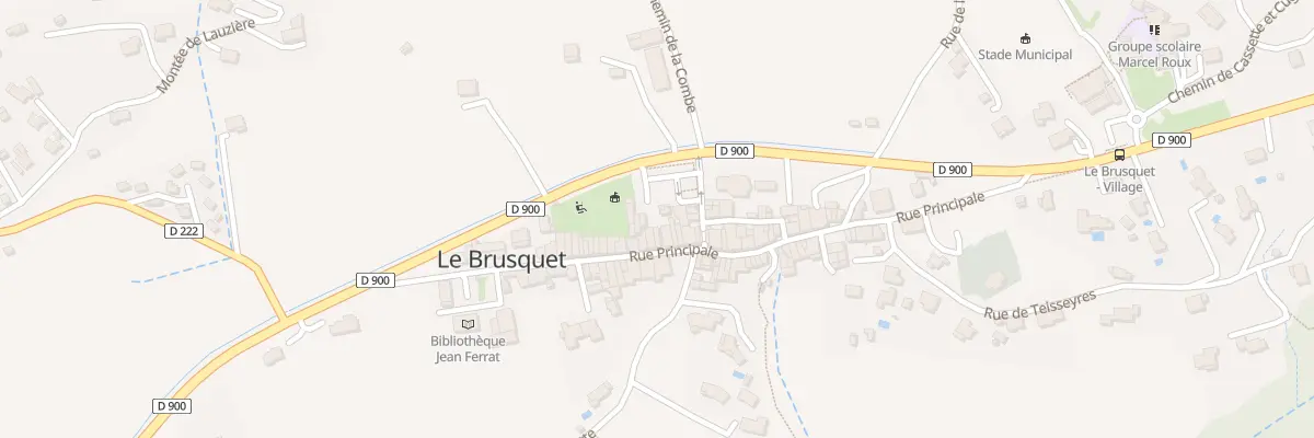 Plan du 284 Rue Principale au Brusquet