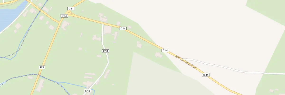 Plan du 5 Rue du Carrefour à Uzemain
