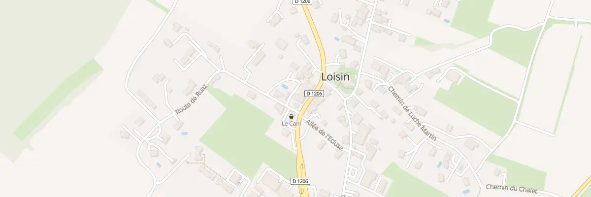 Plan du 14 Rte de Ruaz à Loisin
