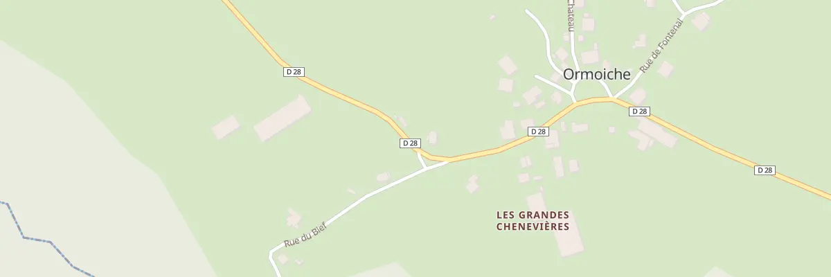Plan du 8 Rte des Gouvets à Ormoiche