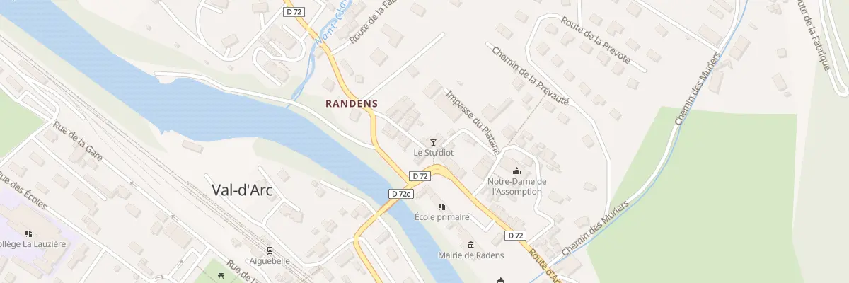 Plan du 4 Rle du Pery à Val-d’Arc