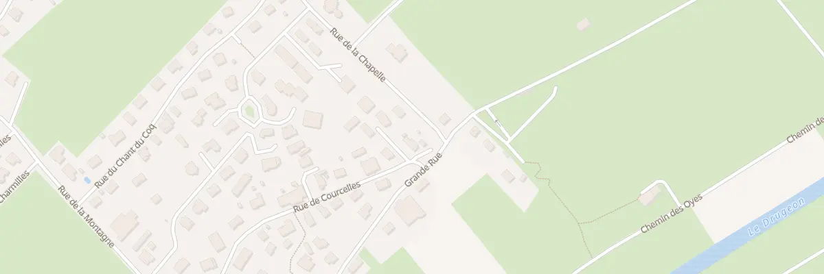 Plan du 21 Rue de Courcelles à Dommartin