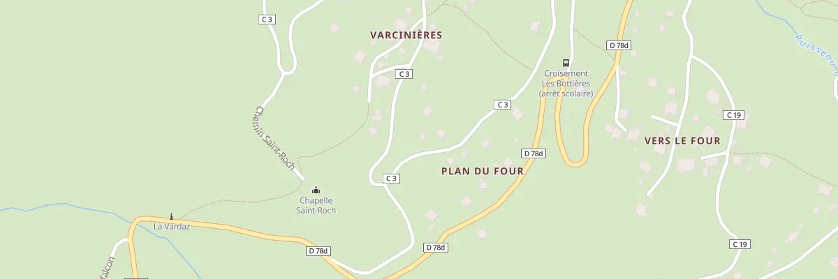 Plan du 5394 Varcinieres à Jarrier