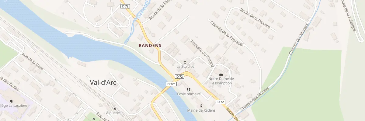 Plan du 6 Rle du Pery à Val-d’Arc