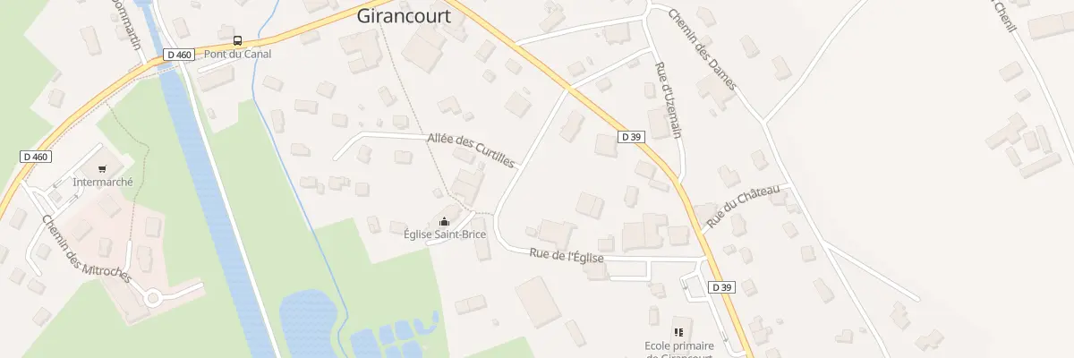Plan du 79 Rue de l’Eglise à Girancourt