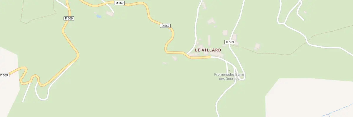 Plan du 4 Rte du Villard des Dourbes à Digne-les-Bains