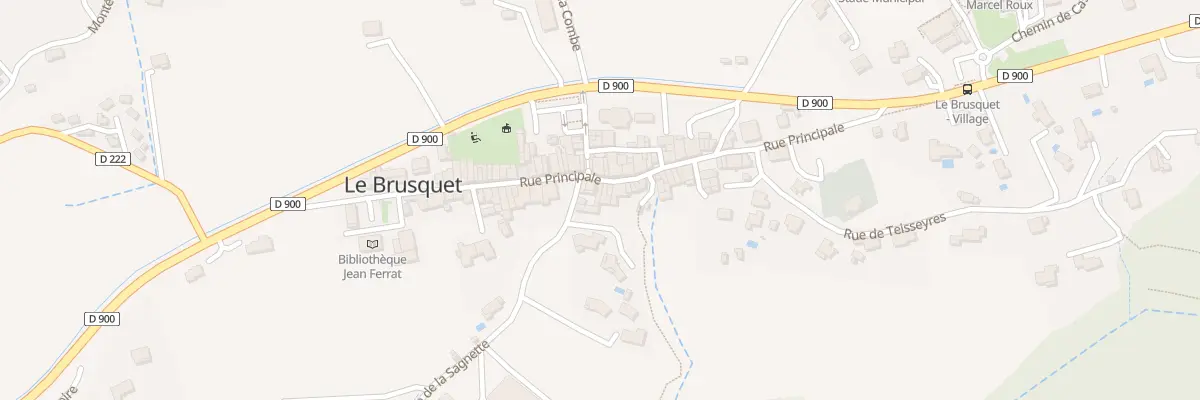 Plan du 245 Rue Principale au Brusquet