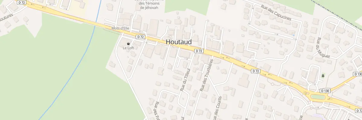 Plan du 15 Gr Grande Rue à Houtaud