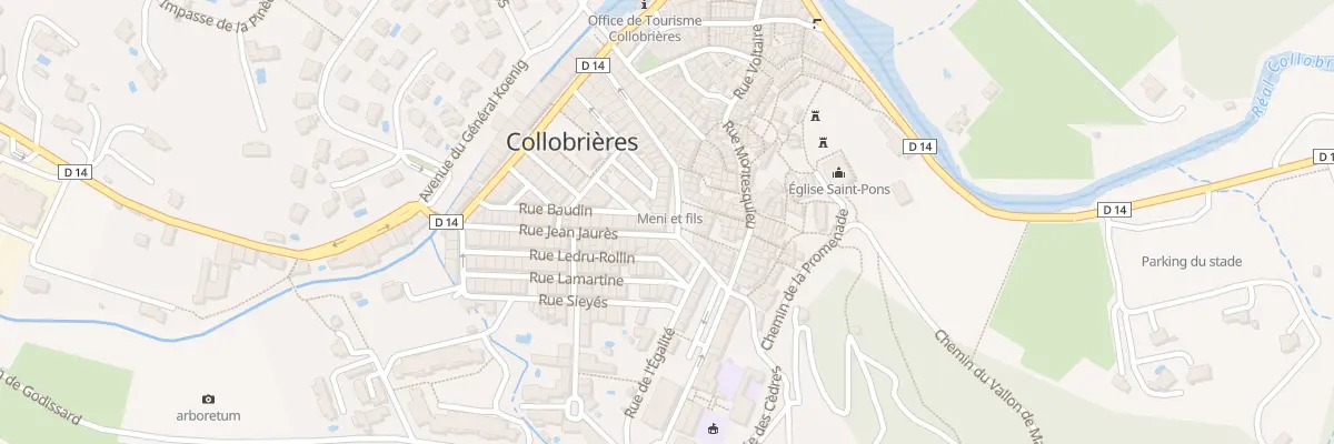 Plan du 3 Pl de la Republique à Collobrières