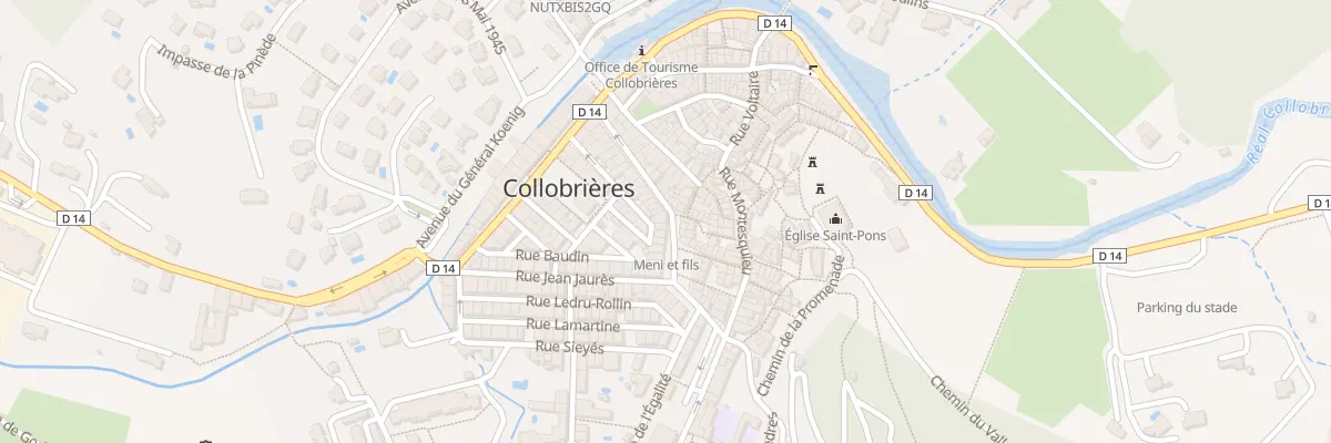 Plan du 21 Rue Hoche à Collobrières