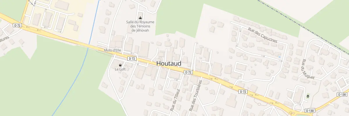 Plan du 28 Gr Grande Rue à Houtaud