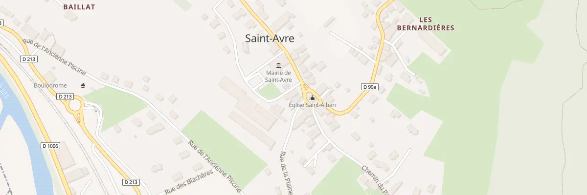 Plan du 5146 Chef Lieu à Saint-Avre