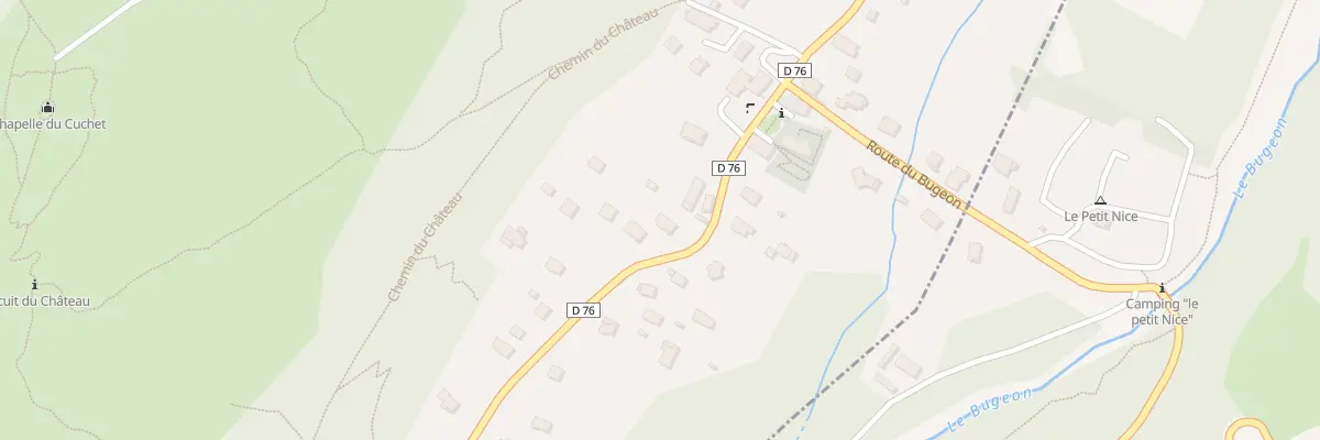 Plan du 5144 L’Eglise à Notre-Dame-du-Cruet