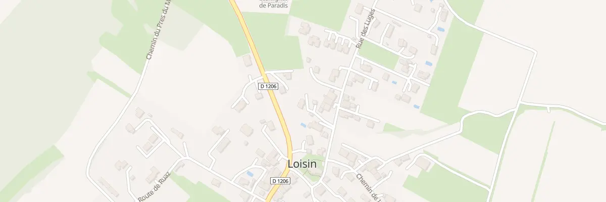 Plan du 83 Rue des luges à Loisin