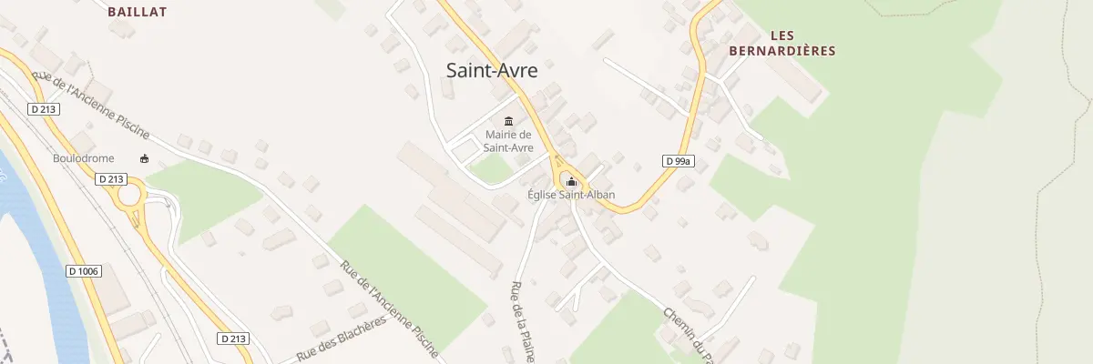 Plan du 5147 Chef Lieu à Saint-Avre