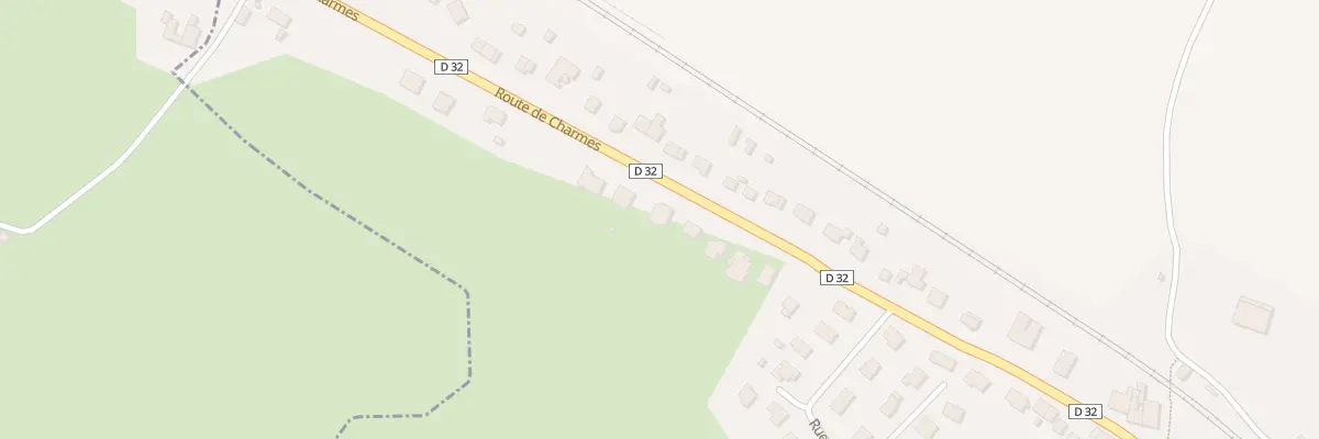 Plan du 34 Rte de Charmes à Essegney