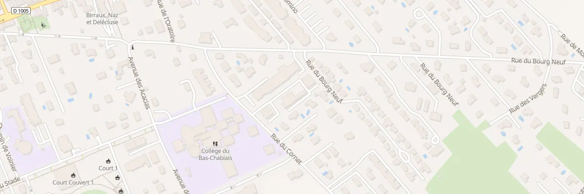 Plan du 9 Rue du Cornet à Douvaine