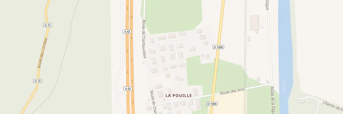 Plan du 7 La Pouille à Val-d’Arc