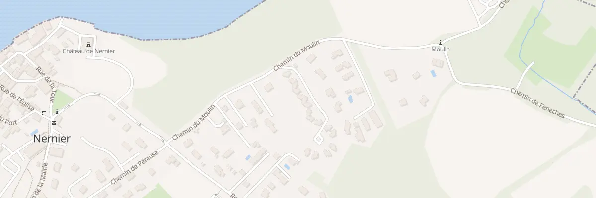 Plan du 224E Che du Moulin à Nernier