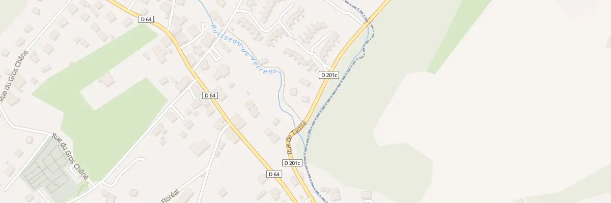 Plan du 5 Rue de tamie à Frontenex