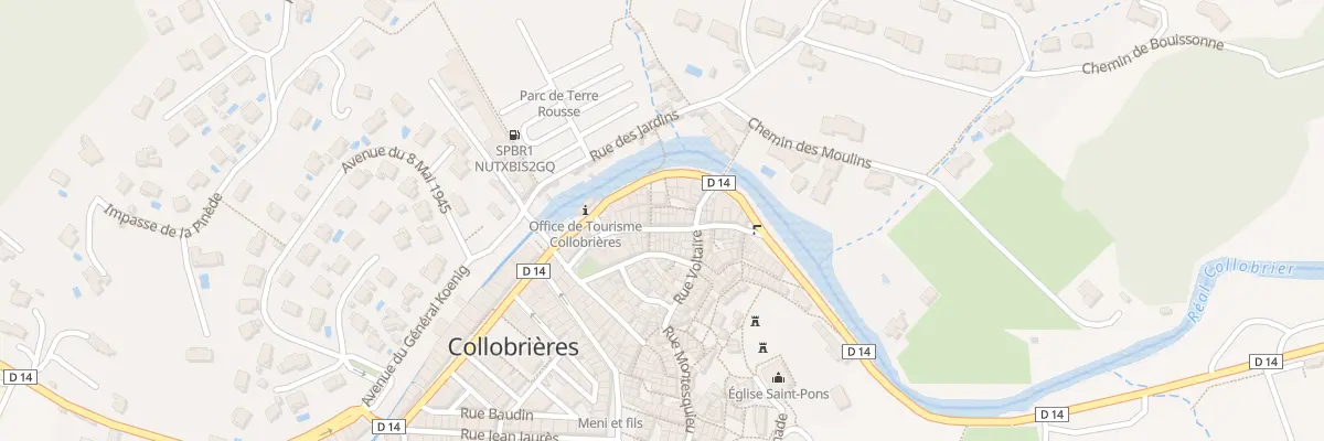 Plan du 11 Rue Grammont à Collobrières