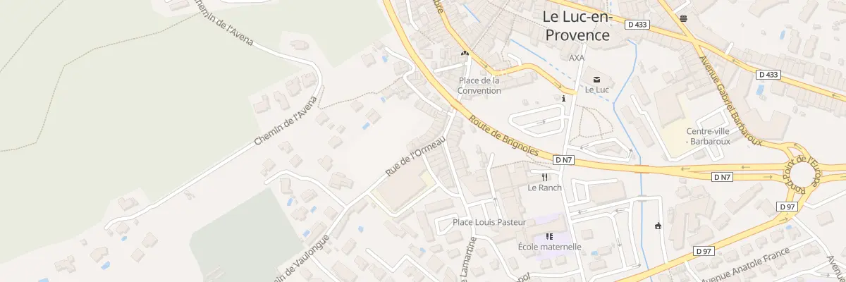 Plan du 10 Rue de l’Ormeau au Luc