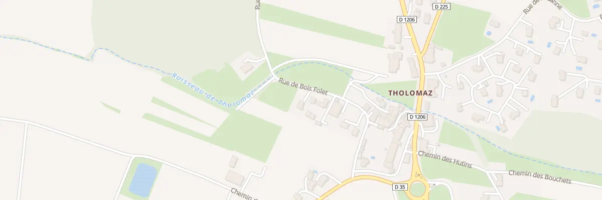 Plan du 648 Rue de bois folet à Loisin