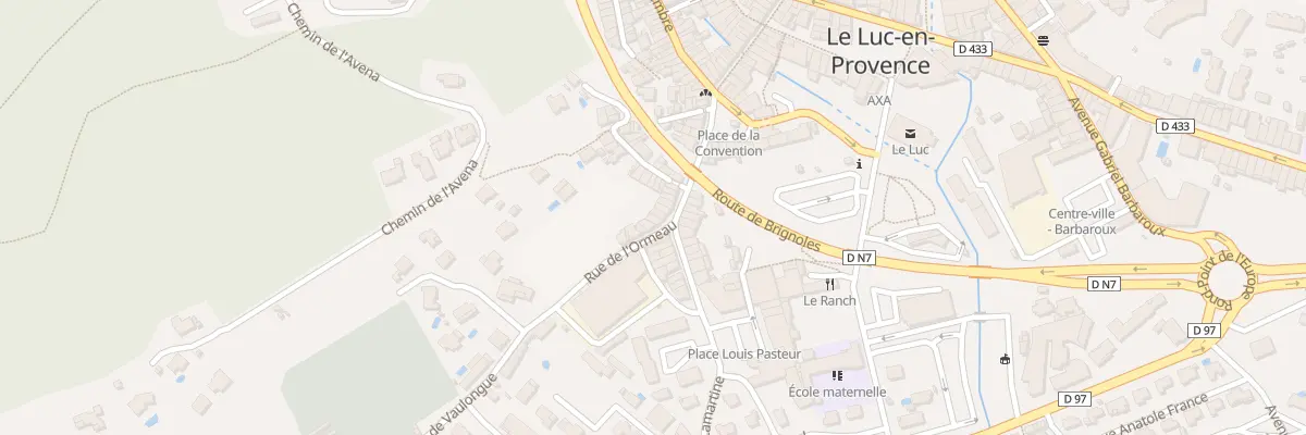 Plan du 6 Rue de l’Ormeau au Luc