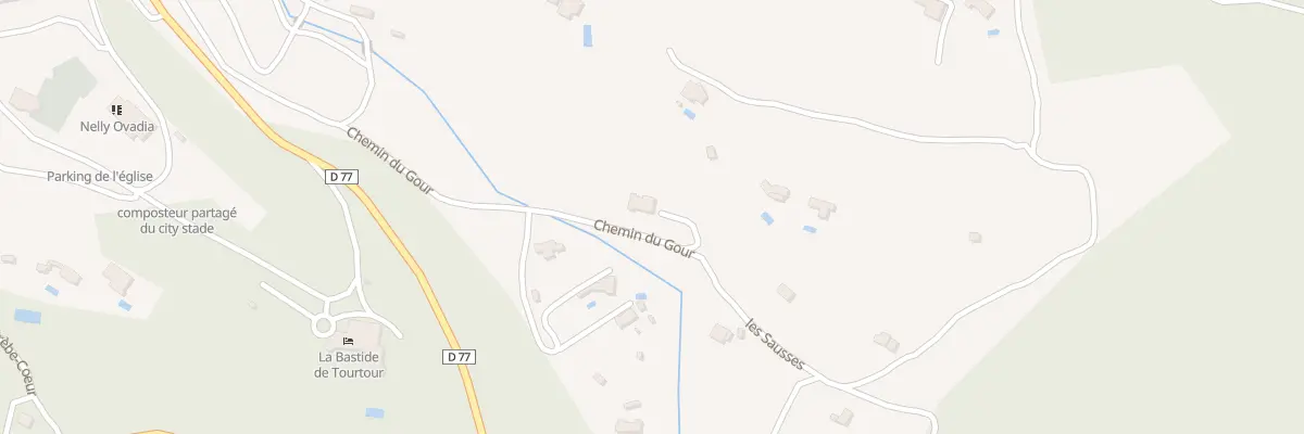 Plan du 535 Che du Gour à Tourtour