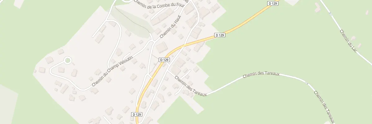 Plan du 1 Che des Planchettes aux Grangettes