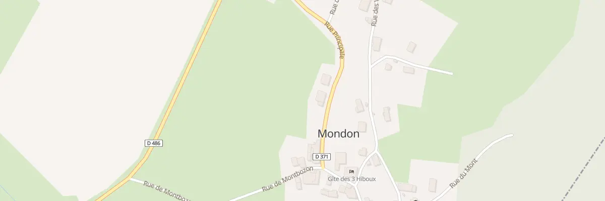 Plan du 17 Rue Principale à Mondon