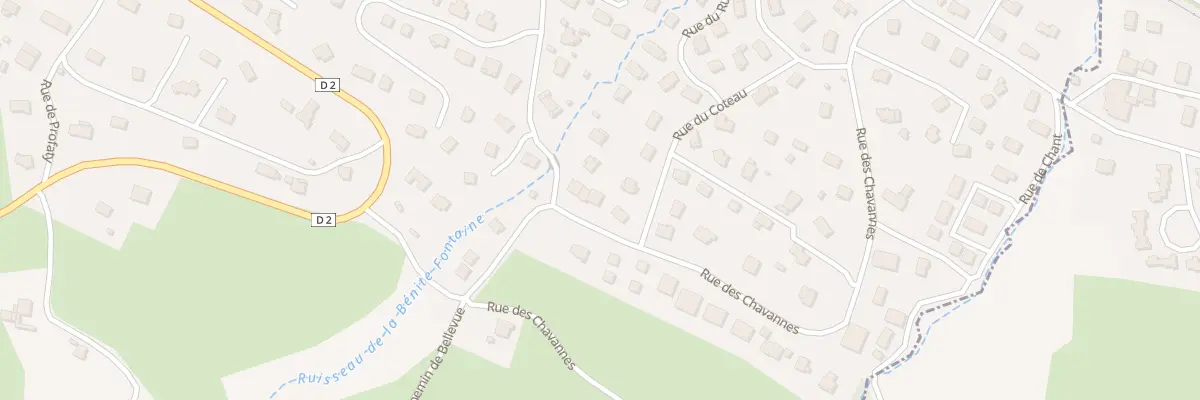 Plan du 591 Rue des vernes à La Roche-sur-Foron