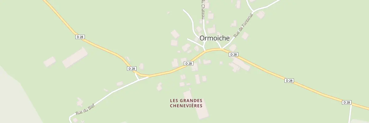 Plan du 2 Rte des Gouvets à Ormoiche
