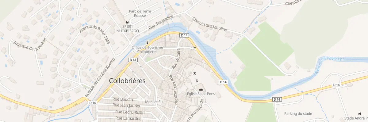 Plan du 16 Rue Bérenger à Collobrières