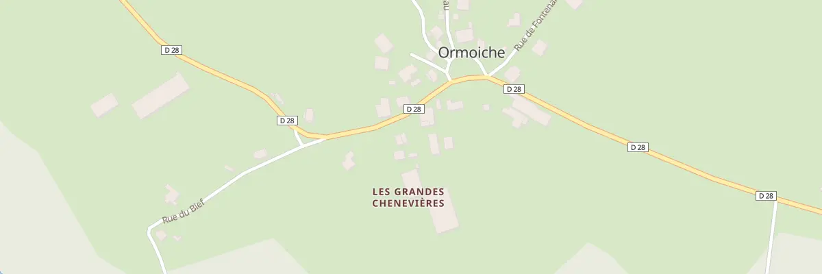 Plan du 13 Rte des Gouvets à Ormoiche
