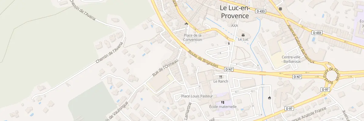 Plan du 17B Rue Lamartine au Luc