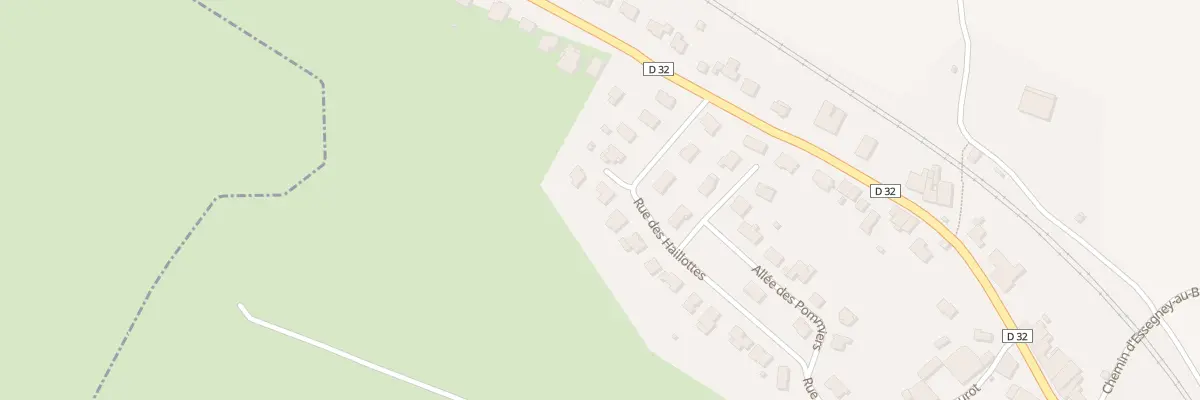 Plan du 11 Rue des Haillottes à Essegney