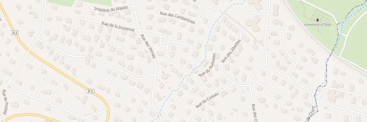 Plan du 371 Rue des vernes à La Roche-sur-Foron