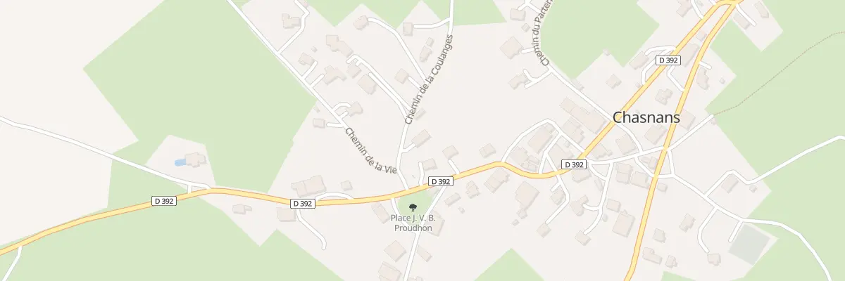 Plan du 5054 Le Village Chasnans aux Premiers Sapins