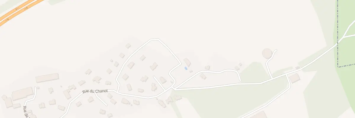 Plan du 25B Au Chanot à Grosbois