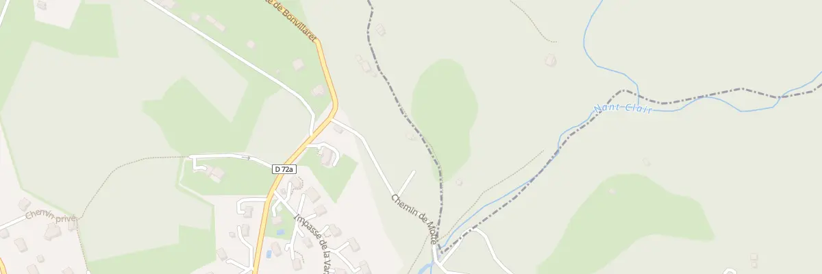 Plan du 6 Che de Motte à Val-d’Arc
