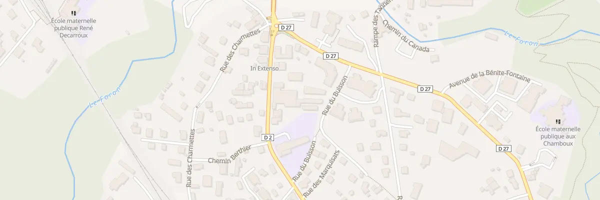 Plan du 115 Av Pasteur à La Roche-sur-Foron