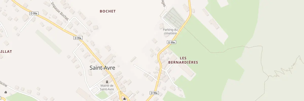 Plan du 247 Rue des Bernardières à Saint-Avre