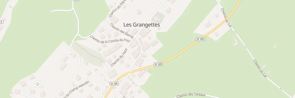 Plan du 4 Rue de l’Eglise aux Grangettes